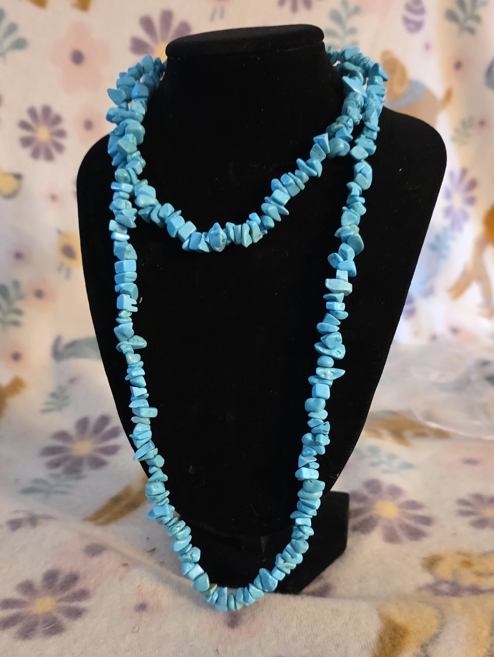 Blue Stone Necklace